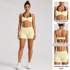 Halter Running Shorts Set