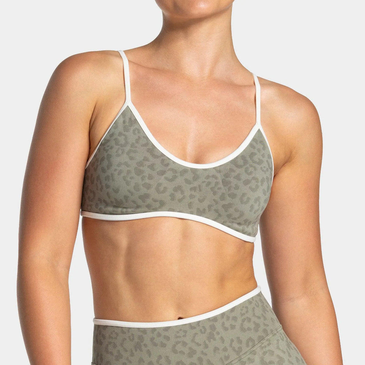 Leopard Strappy Bra