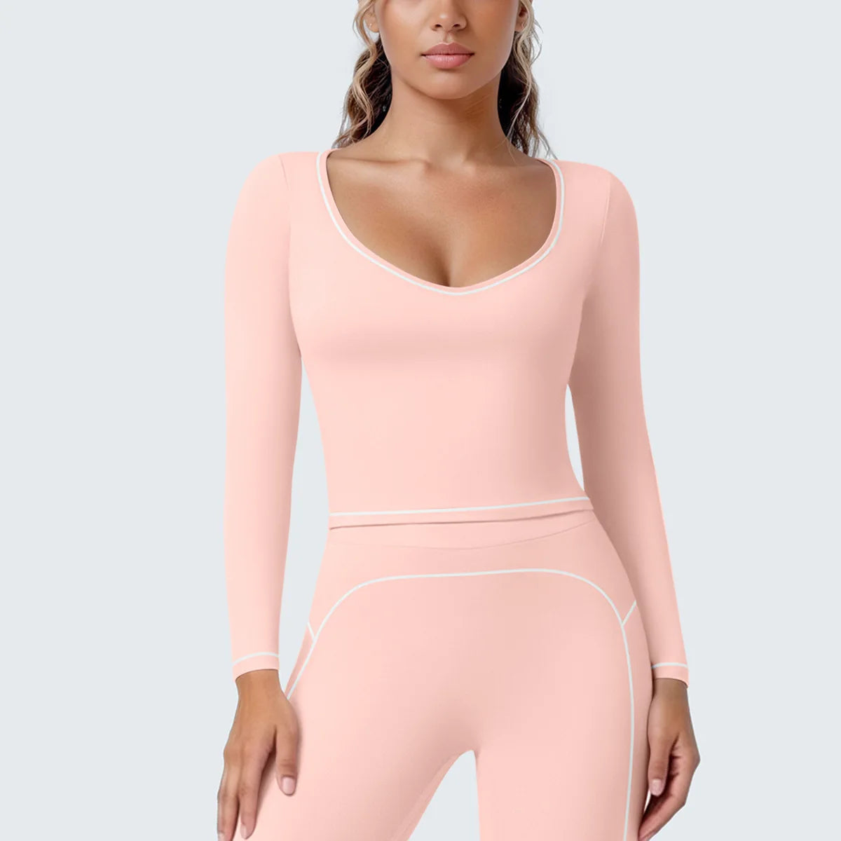 Scoop Neck Crop Tee