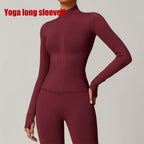 Seamless Stand Collar Jacket