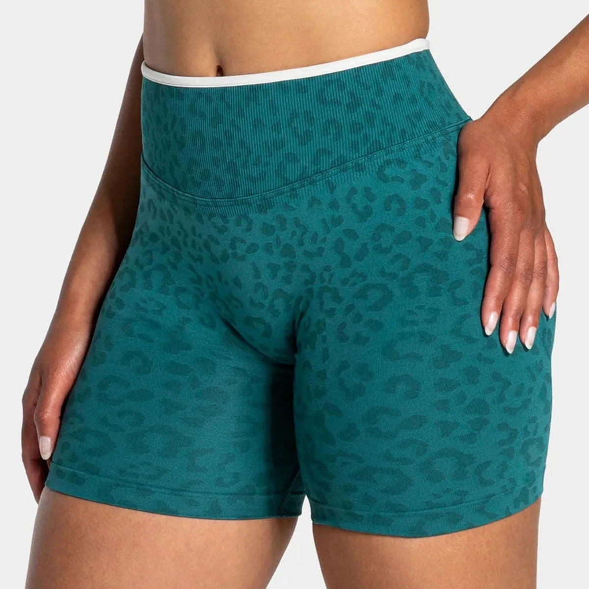 Leopard Seamless Shorts