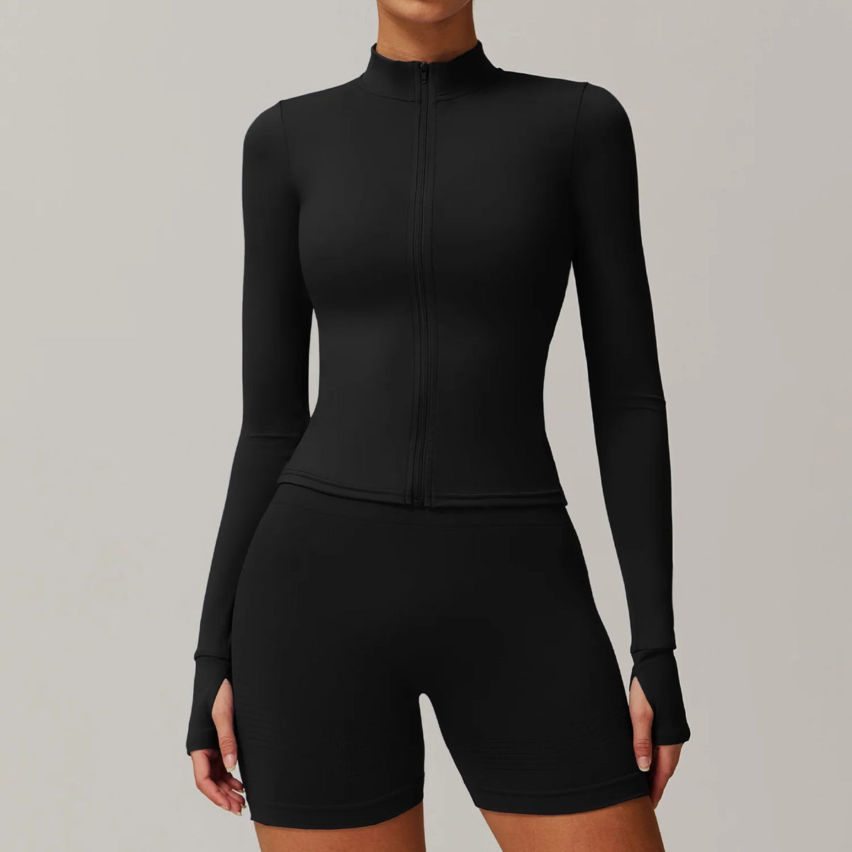 Thumbhole Zip Jacket
