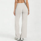 Mid-Rise Wide-Leg Pants