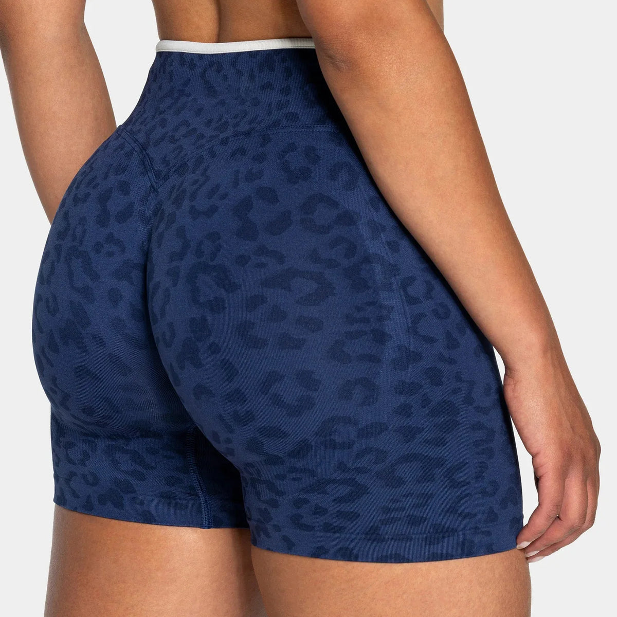 Leopard Peach Shorts
