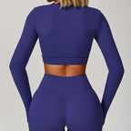 Hollow-Out Long Sleeve Top
