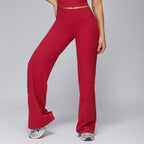 Shaped Hip Flare Pants