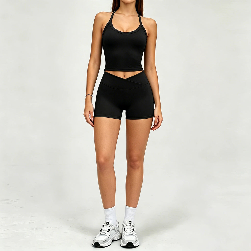 Racerback Shorts Set