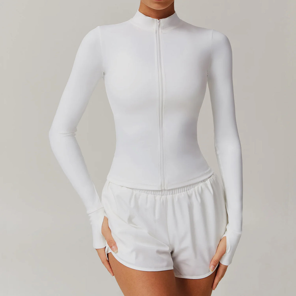Thumbhole Zip Jacket