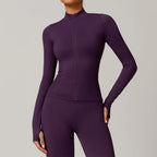 Seamless Stand Collar Jacket