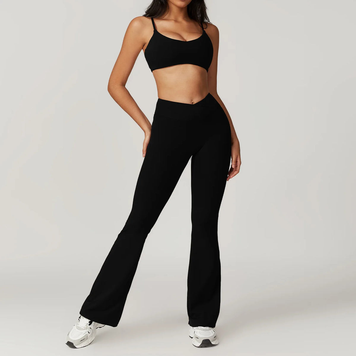 Crop Tee Leggings Set