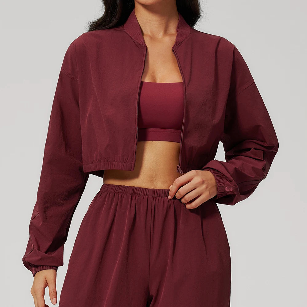 Sun Shield Cropped Jacket