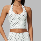 Polka Dot Halter Bra