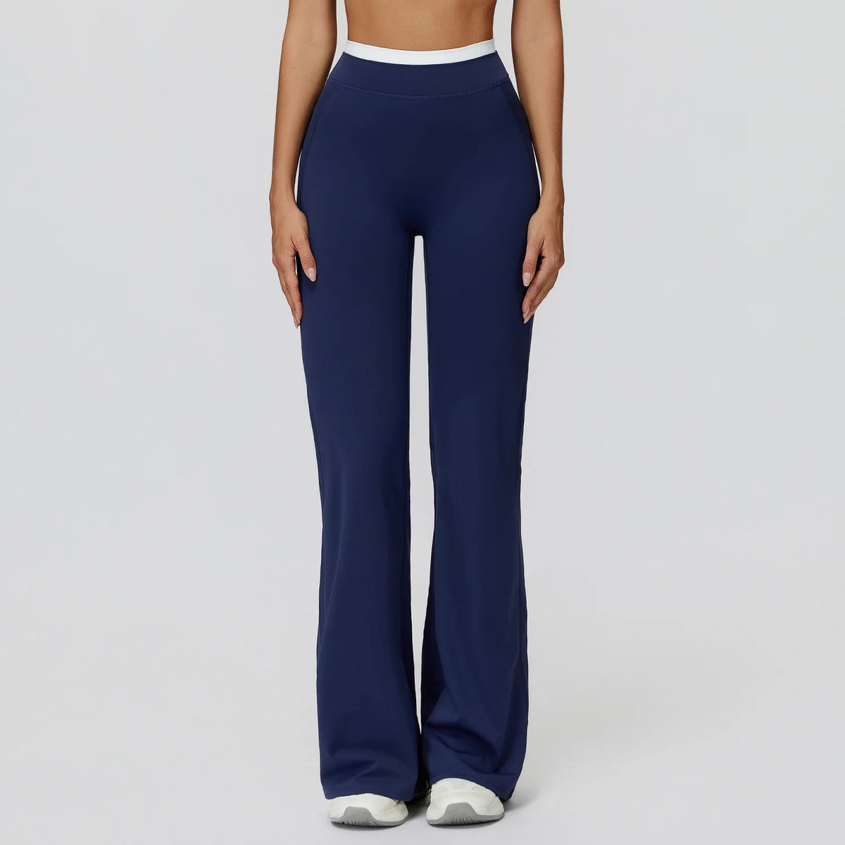 High-Rise Bootcut Pants