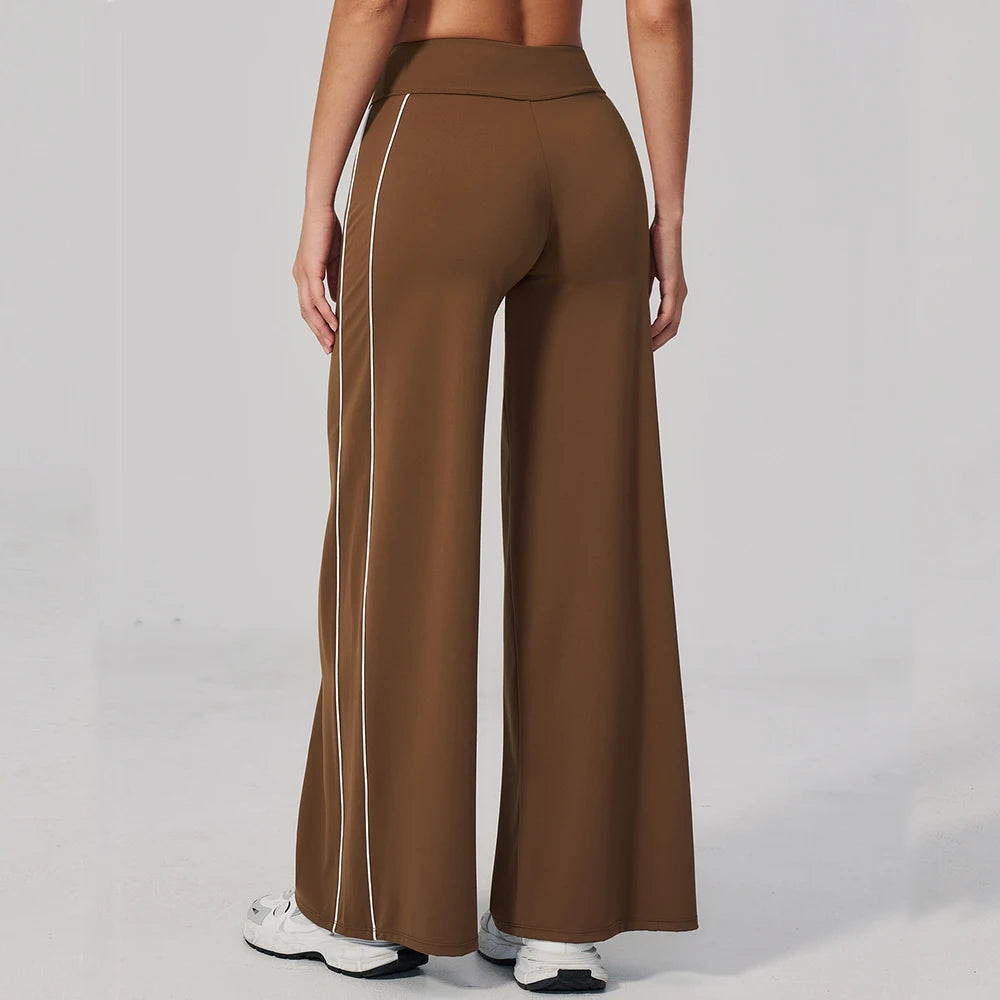 High-Rise Straight Pants