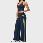 Y-Back Stripe Pants Set