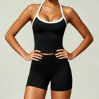 Halterneck Shorts Set