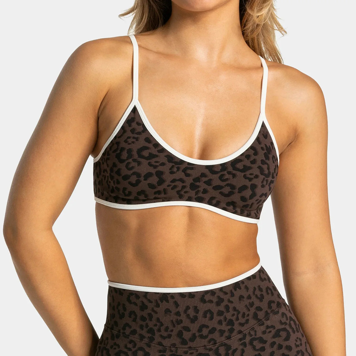 Leopard Strappy Bra