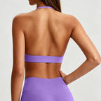 Backless Corset Halter Top