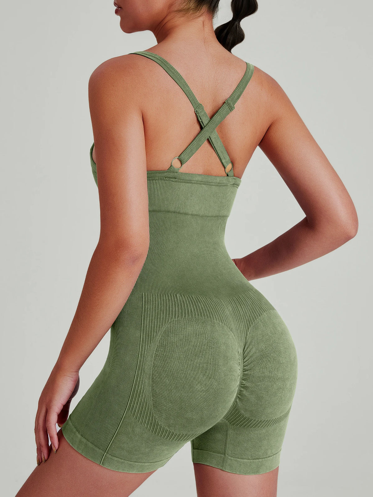 Washed Seamless Bodysuit