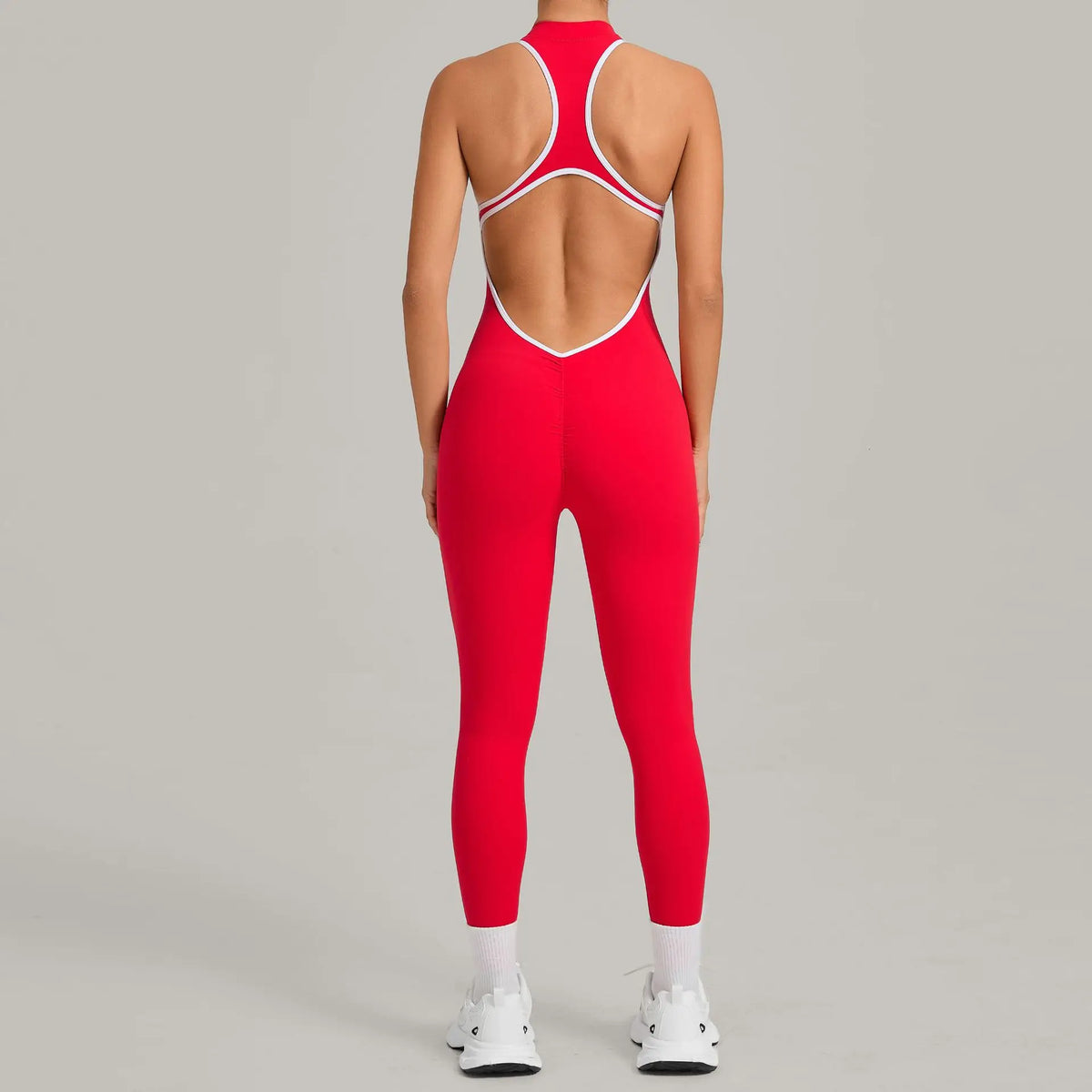 Zip Front Jumpsuit