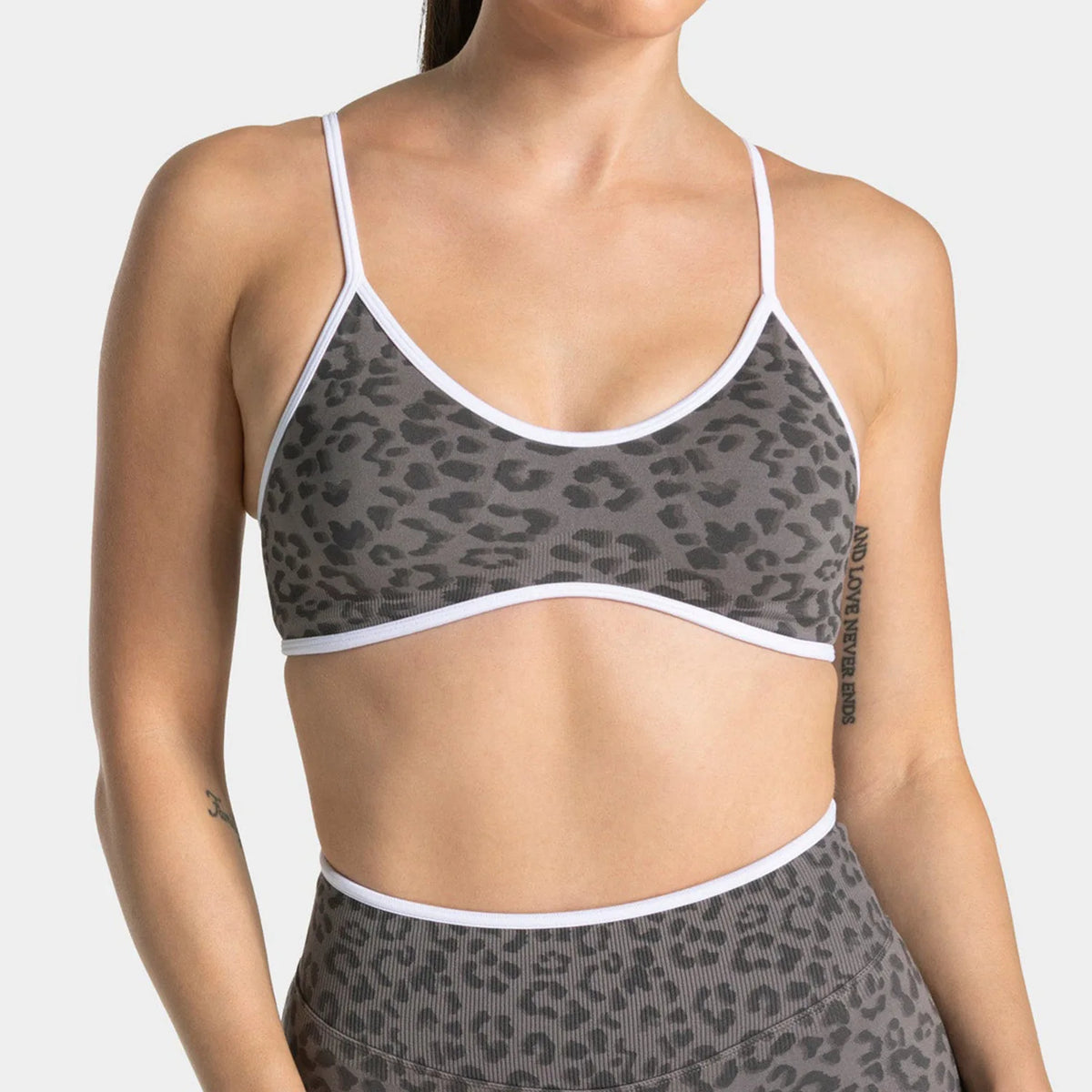 Leopard Strappy Bra