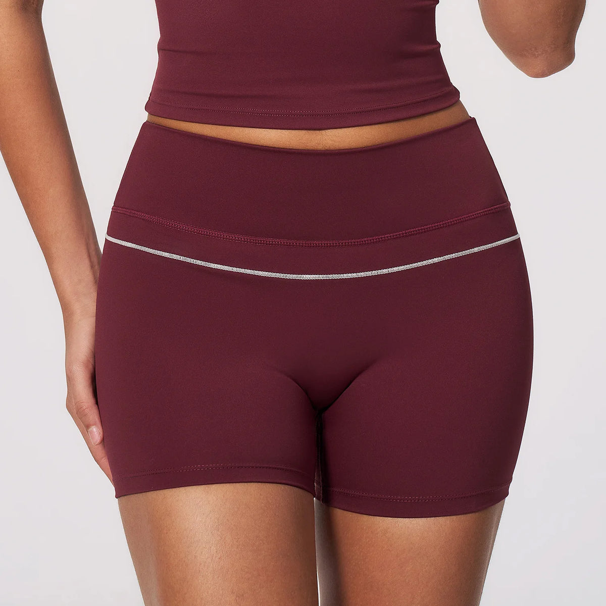 V-Back Biker Shorts