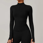Seamless Stand Collar Jacket