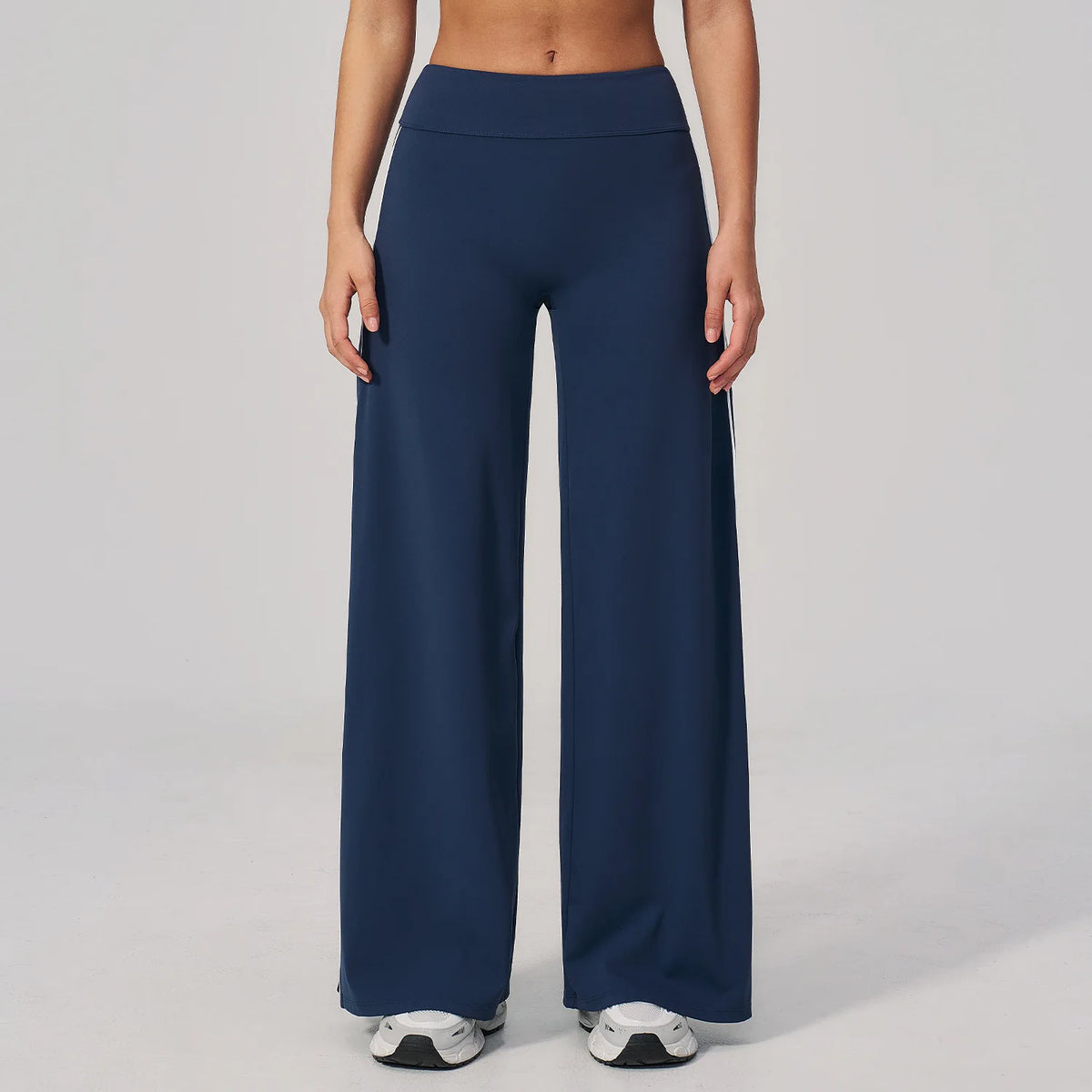High-Rise Straight Pants