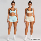 Halter Running Shorts Set