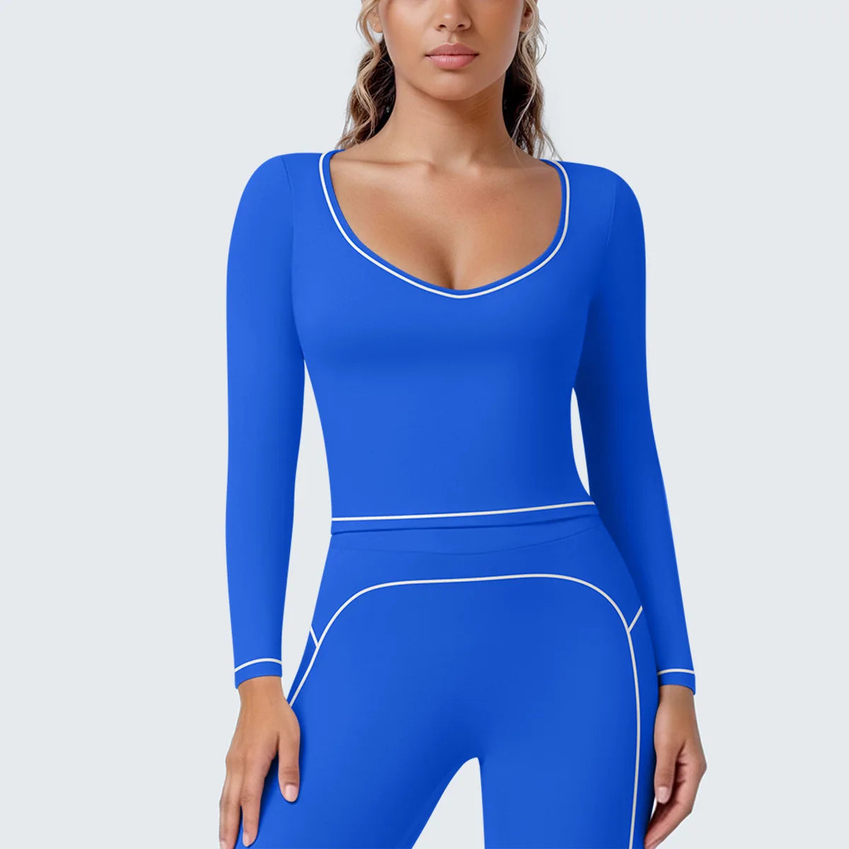 Scoop Neck Crop Tee