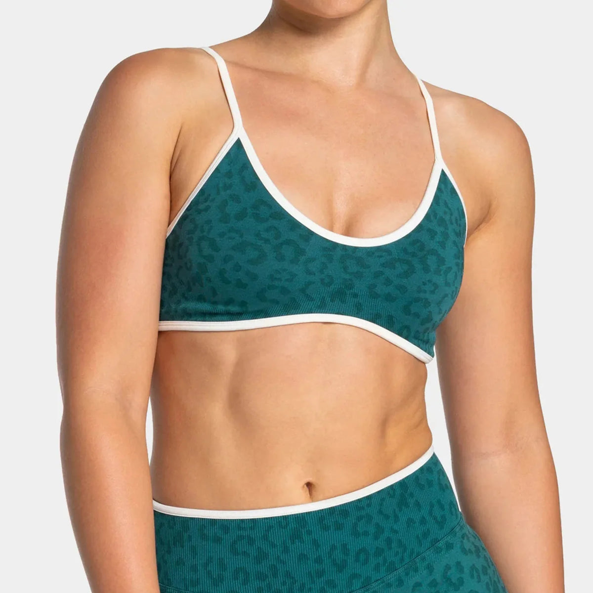 Leopard Strappy Bra