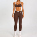 V-Cross Leggings Set