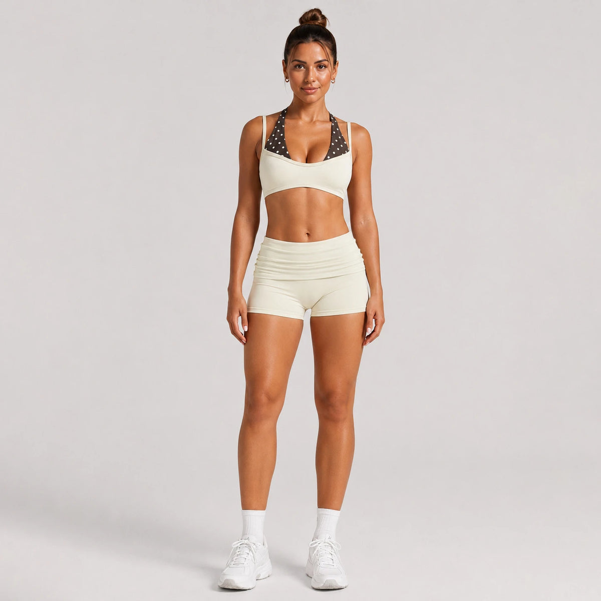 Halter Running Shorts Set