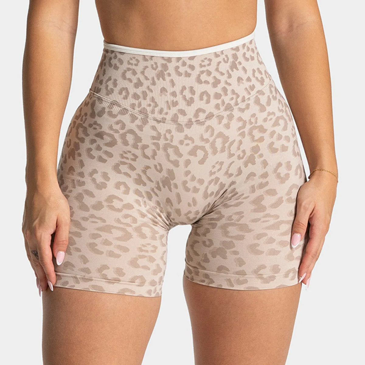Leopard Seamless Shorts