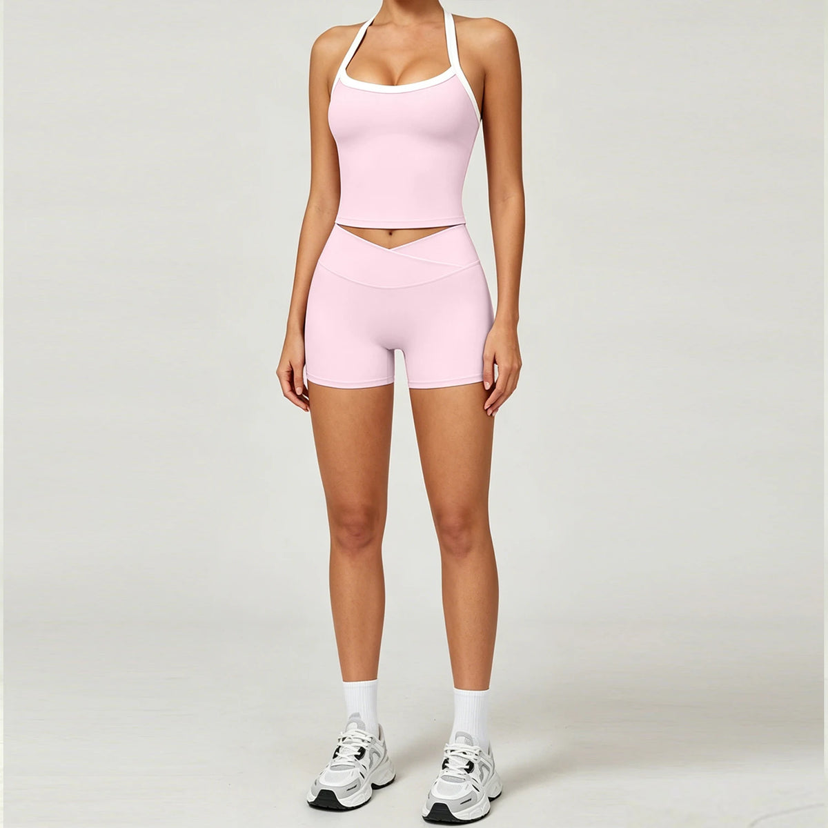 Racerback Shorts Set