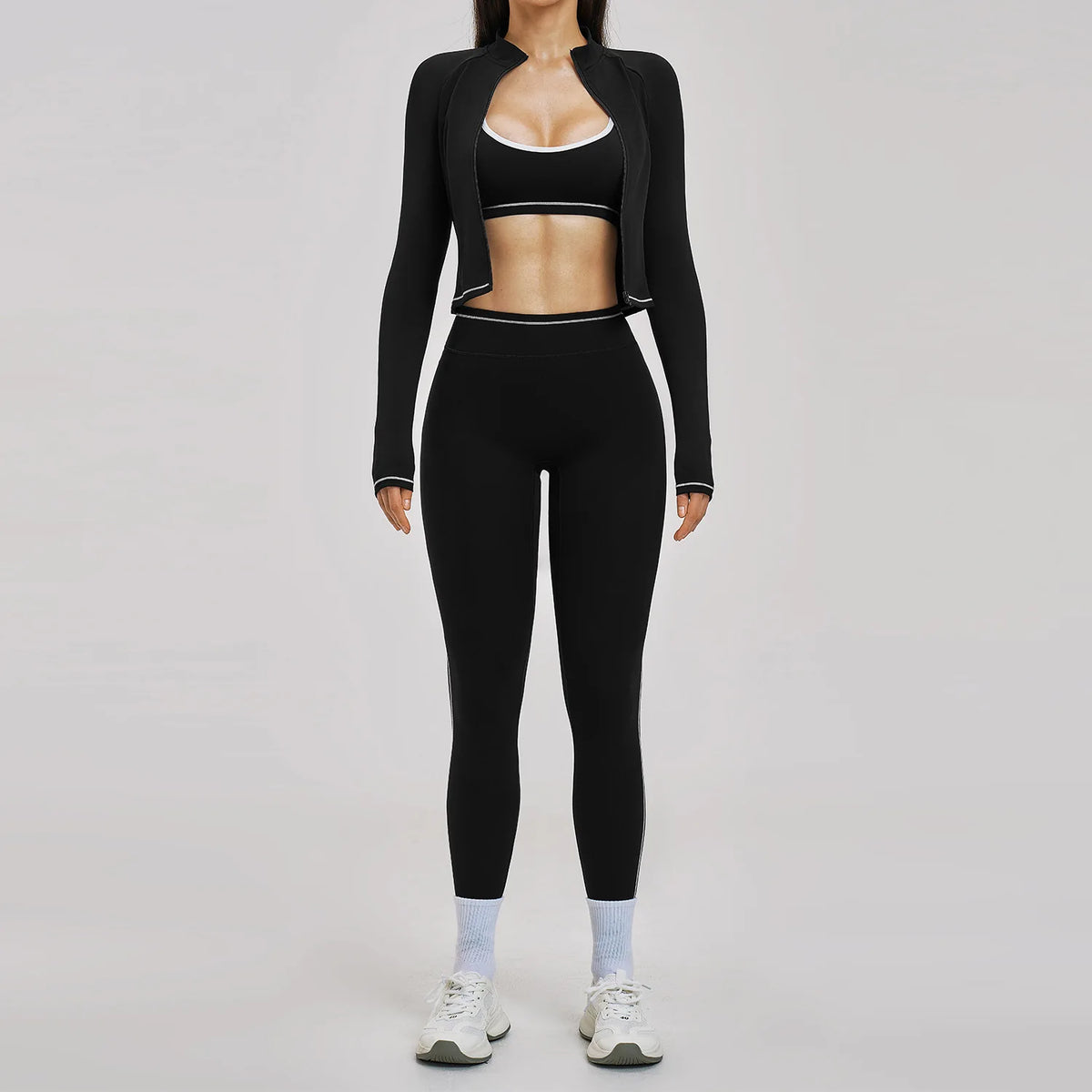 Long Sleeve Three-Piece Set