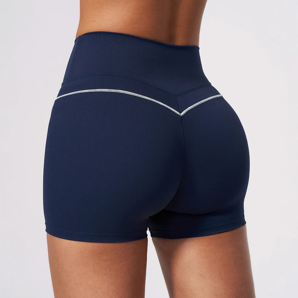 V-Back Biker Shorts