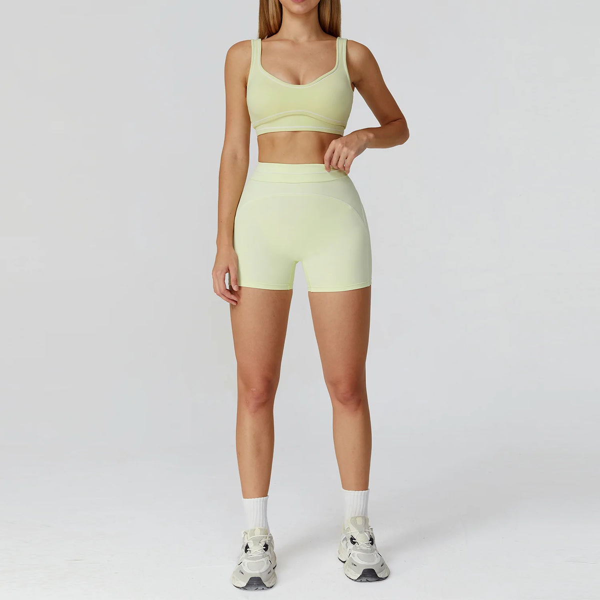 Legging Shorts Set