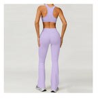 Nude Flare Pants Set