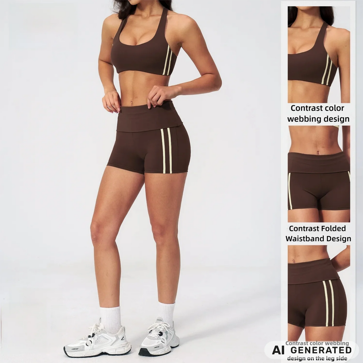 Scrunch Shorts Set