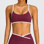 Contrast Strap Bra Tank