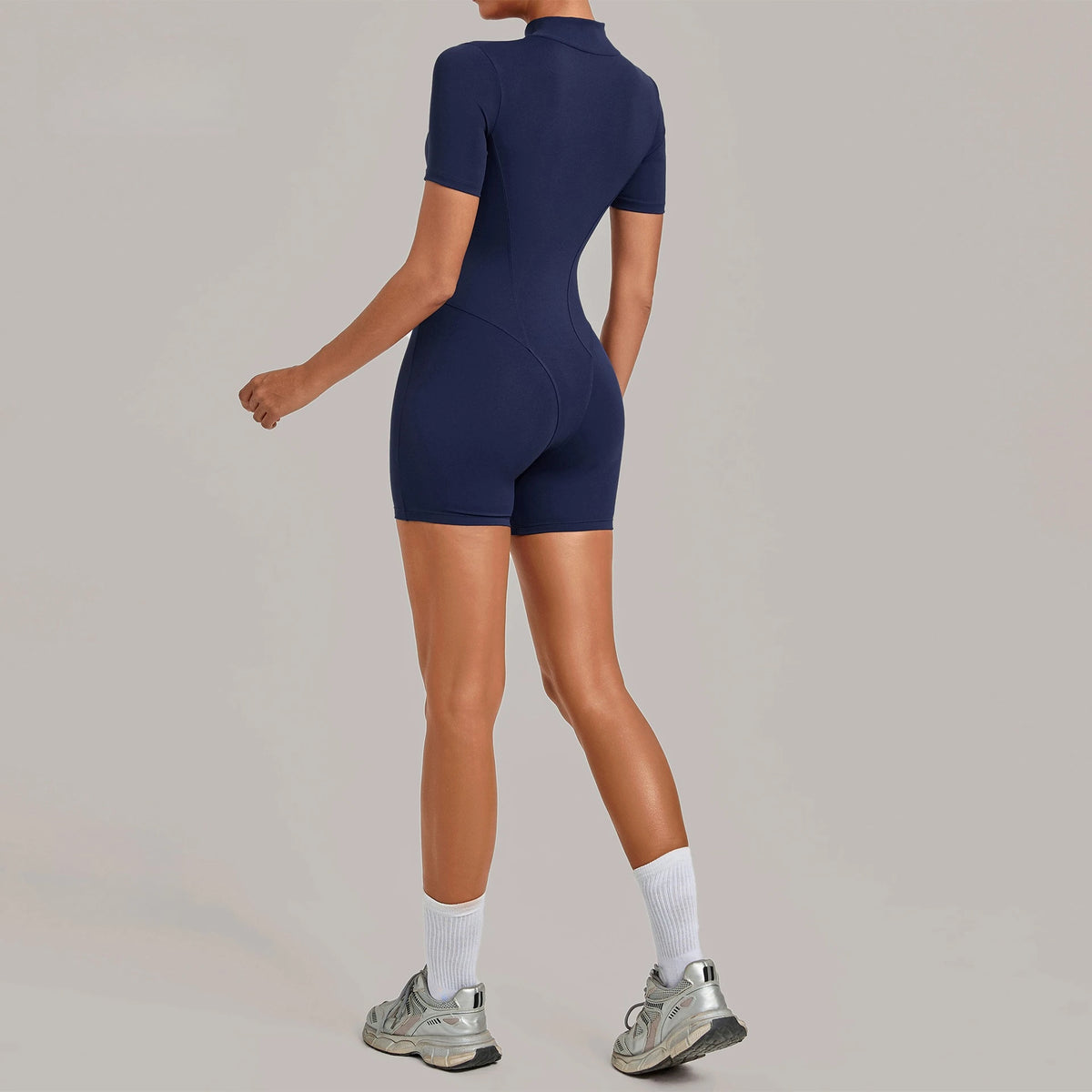Zip Tee Short Romper