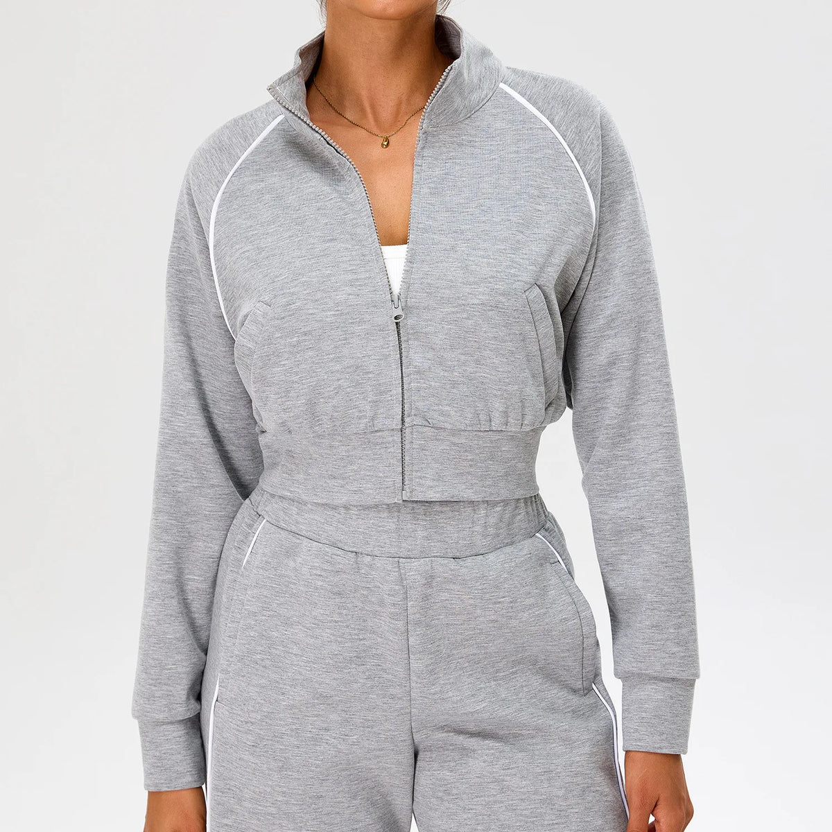 Slim Fit Zip Jacket