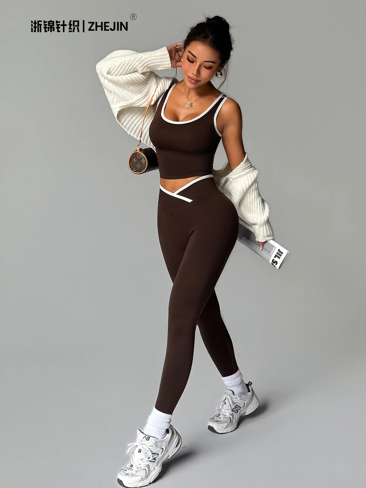 Crossover V Leggings Set