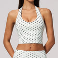 Polka Dot Halter Bra