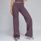 Shaped Hip Flare Pants