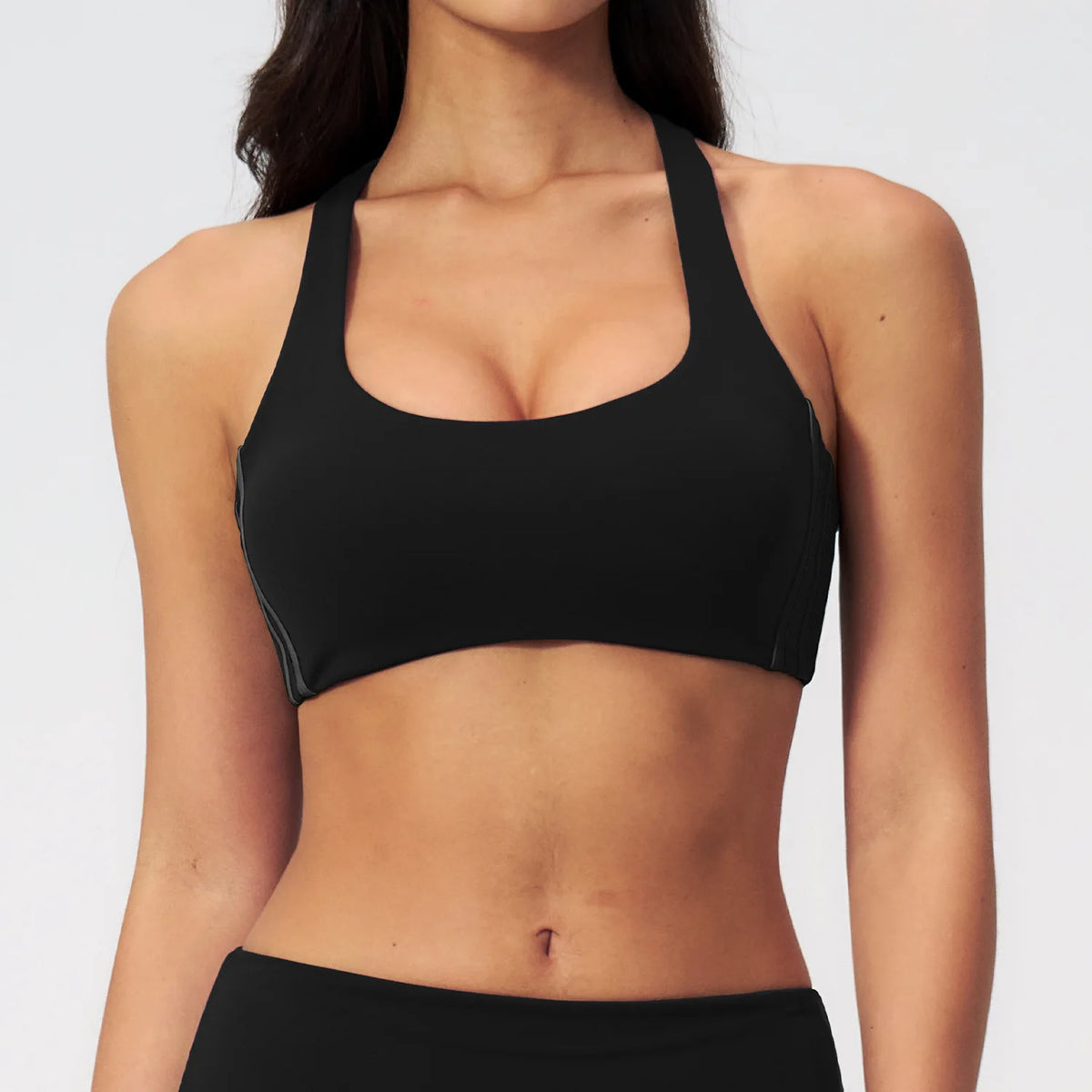Racerback Halter Bra