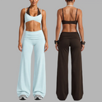 Faux Layer Pants Set