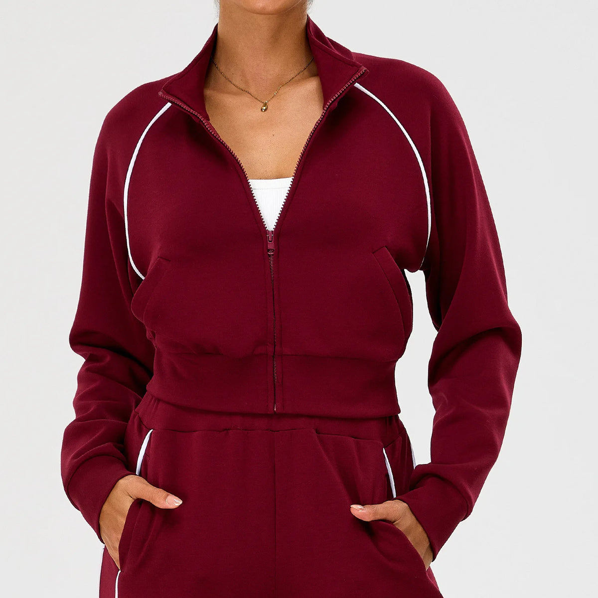 Slim Fit Zip Jacket