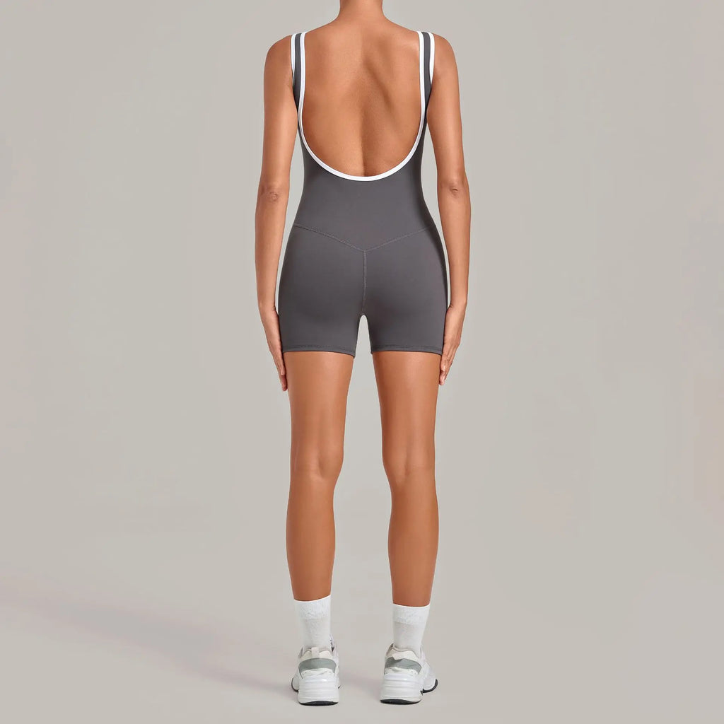 Brushed Cutout Romper